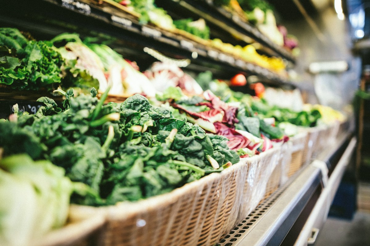 Assortment of vegetables and vitamin-rich foods for male nutrition